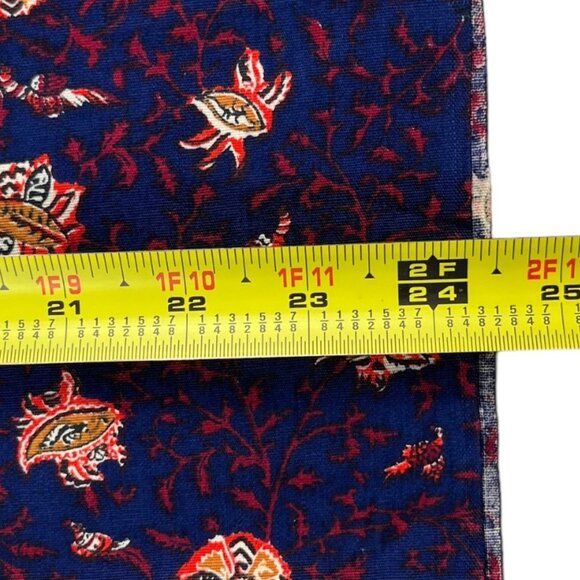 Vintage Cranston Schwartz Liebman Texas Boho Fabric Remnant 2 Yards x 24.25" - Picture 6 of 10